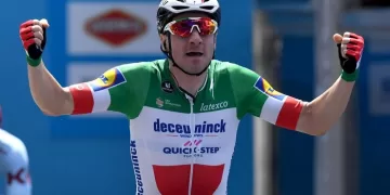 Italian cycling star Viviani calls time on career 1 - Egyptian Gazette Italian cycling star Viviani calls time on career
