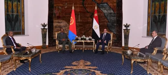 President Sisi stresses Egypt's firm support for Eritrea's sovereignty, territorial integrity 2 - Egyptian Gazette President Sisi stresses Egypt's firm support for Eritrea's sovereignty, territorial integrity 1 - Egyptian Gazette
