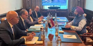 FM meets chairman of Indian “Sun” Group