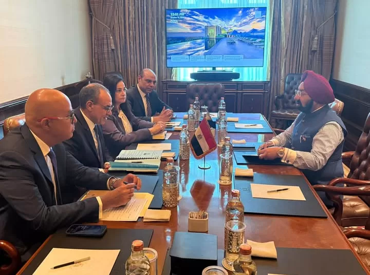 FM meets chairman of Indian “Sun” Group 1 - Egyptian Gazette