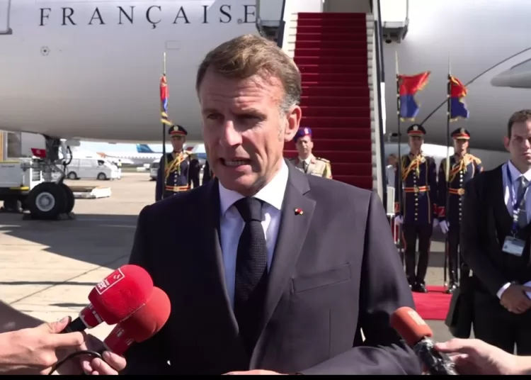 Macron thanks Egypt, US, Qatar, Türkiye for ceasefire efforts 1 - Egyptian Gazette