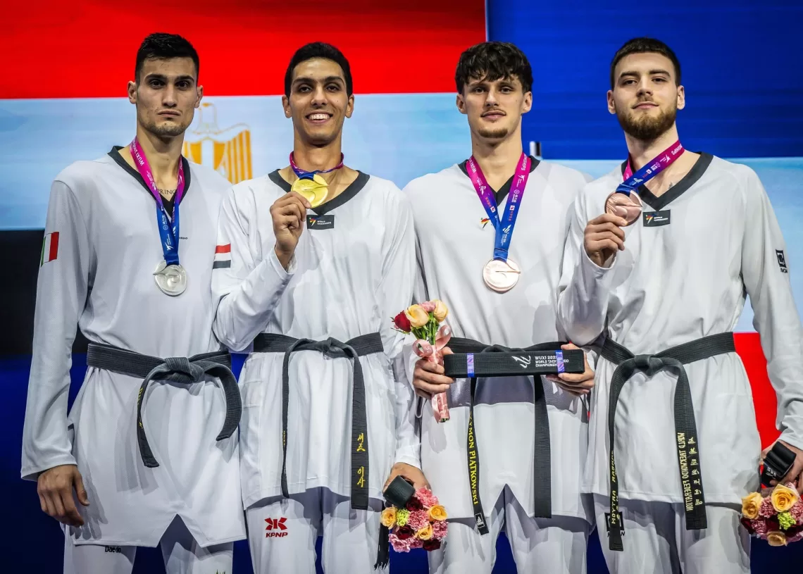 Egypt's Seif Eissa secures taekwondo World Gold in China 12 - Egyptian Gazette