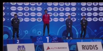 Mohamed Hassan claims World U23 Wrestling gold medal