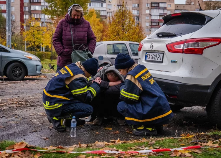 Russia targets Kyiv with drones, killing 3 and wounding at least 30 2 - Egyptian Gazette Russia targets Kyiv with drones, killing 3 and wounding at least 30 1 - Egyptian Gazette