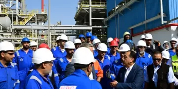 PM opens Gas Recovery Project in Suez