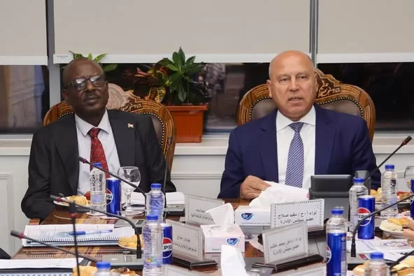 Egypt, Sudan discuss development plan of Nile Valley Authority for River Navigation 2 - Egyptian Gazette Egypt, Sudan discuss development plan of Nile Valley Authority for River Navigation 1 - Egyptian Gazette