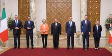 Sisi, senior EU official review situation in ME, illegal migration