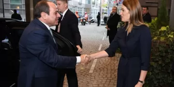 President of European Parliament receives Sisi 1 - Egyptian Gazette President of European Parliament receives Sisi