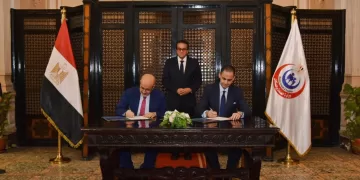 Health min. attends inking of Egypt-WHO coop. strategy 2024-2028 1 - Egyptian Gazette Health min. attends inking of Egypt-WHO coop. strategy 2024-2028