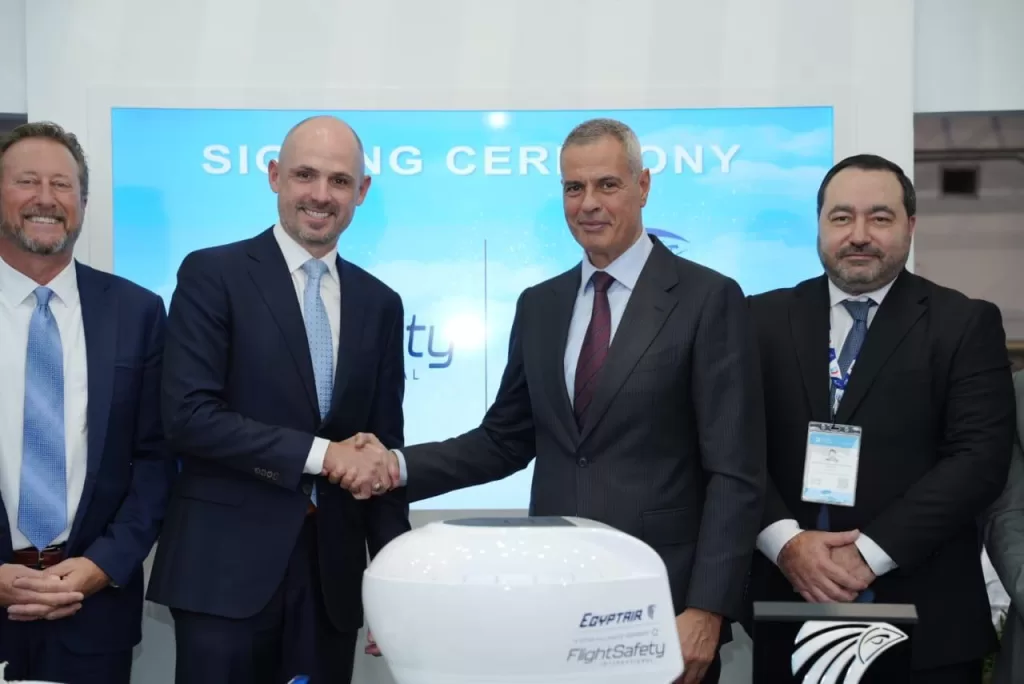 EgyptAir expands partnership with FlightSafety International at Dubai Airshow 2025 5 - Egyptian Gazette