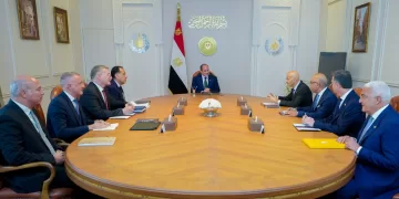 Sisi, Eni CEO review strategic energy cooperation 1 - Egyptian Gazette Sisi, Eni CEO review strategic energy cooperation