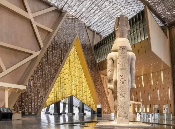 Egypt unveils world's largest museum 2 - Egyptian Gazette Egypt unveils world's largest museum 1 - Egyptian Gazette