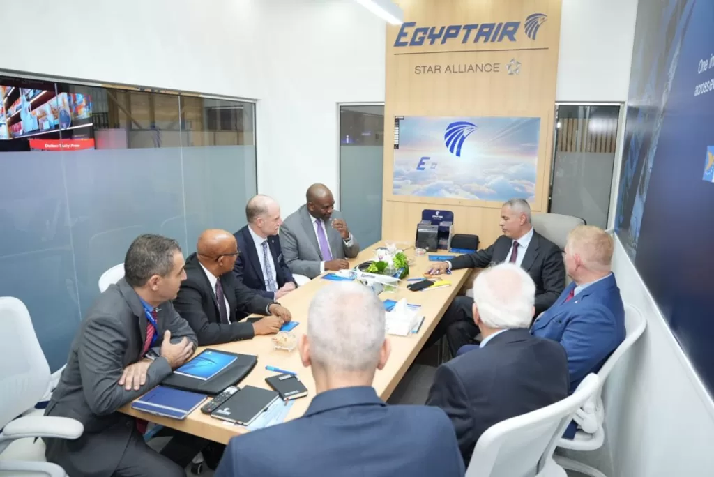 EgyptAir Maintenance, Boeing ink strategic tailored parts deal at Dubai Airshow 2025 8 - Egyptian Gazette EgyptAir Maintenance, Boeing ink strategic tailored parts deal at Dubai Airshow 2025 7 - Egyptian Gazette
