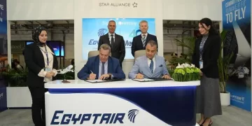 EgyptAir, MedAire partner to elevate operational security at Dubai Airshow 2025 1 - Egyptian Gazette EgyptAir, MedAire partner to elevate operational security at Dubai Airshow 2025
