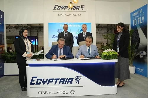 MedAire and EgyptAir at Dubai Air Show