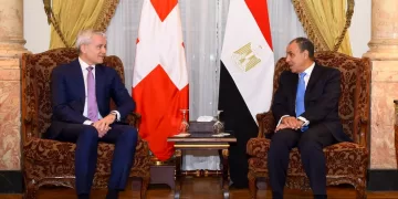 Egypt, Switzerland discuss boosting cooperation 1 - Egyptian Gazette Egypt, Switzerland discuss boosting cooperation