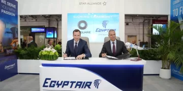 EgyptAir signs A350 lease deal with Macquarie at Dubai Airshow