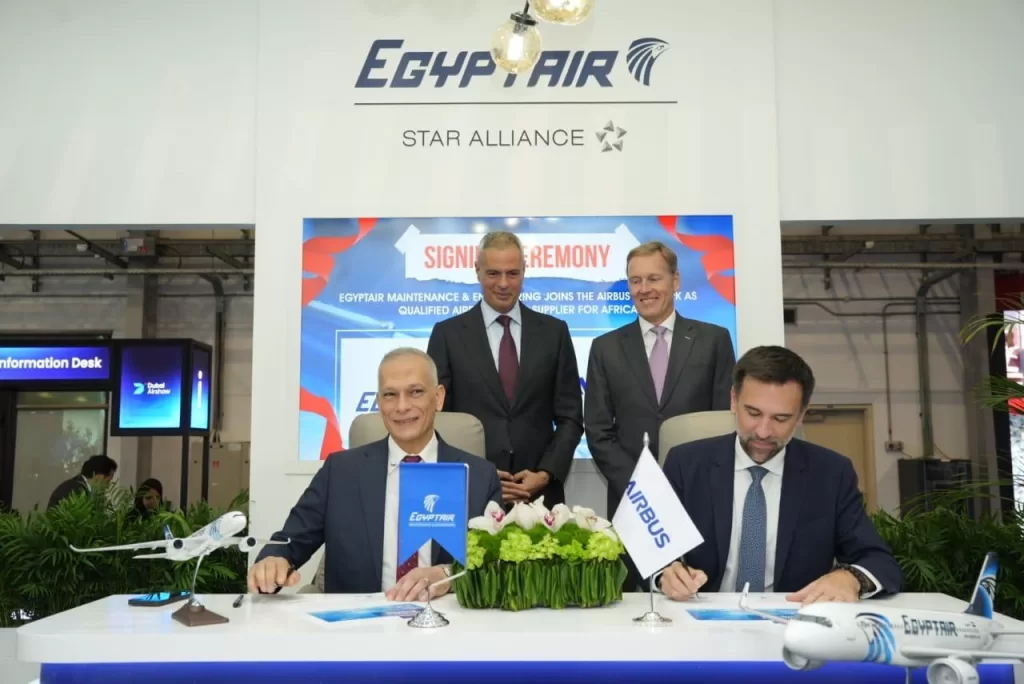 EgyptAir forges key global partnerships at Dubai Airshow 2025 7 - Egyptian Gazette
