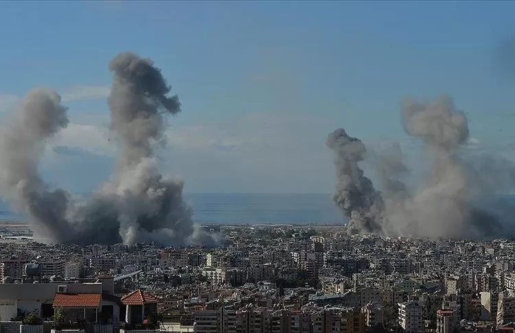 Israeli airstrikes target south Lebanon 2 - Egyptian Gazette Israeli airstrikes target south Lebanon 1 - Egyptian Gazette