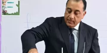 PM casts vote in 2025 House of Representatives election 1 - Egyptian Gazette PM casts vote in 2025 House of Representatives election
