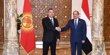 President Sisi expresses Egypt's keenness to advance its partnership with Kyrgyzstan 1 - Egyptian Gazette President Sisi expresses Egypt’s keenness to advance its partnership with Kyrgyzstan