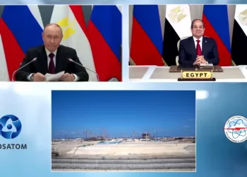 Sisi, Putin launch containment installation for 1st reactor at Dabaa nuclear plant