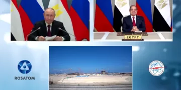 Sisi, Putin launch containment installation for 1st reactor at Dabaa nuclear plant