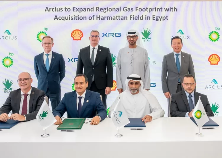 Arcius to invest in developing Egypt’s Harmattan Gas Field: Petroleum Min. 1 - Egyptian Gazette