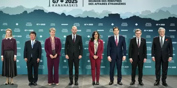Top diplomats will talk with Ukraine’s foreign minister at the G7 meeting in Canada