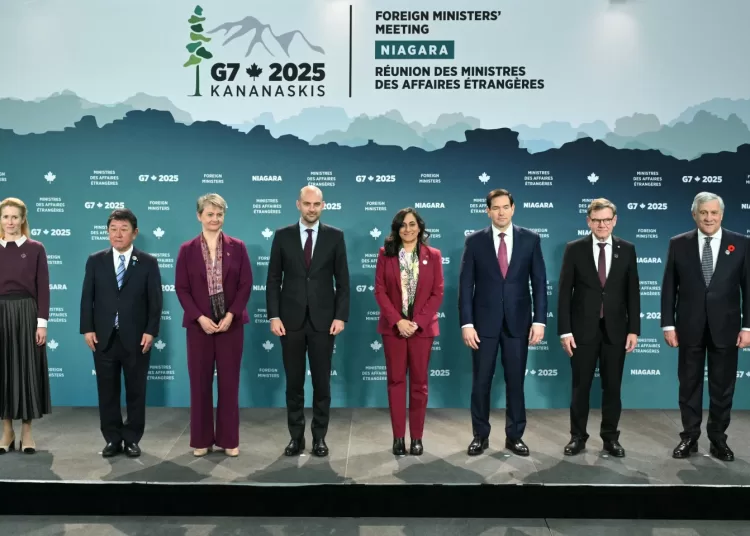 Top diplomats will talk with Ukraine’s foreign minister at the G7 meeting in Canada 1 - Egyptian Gazette