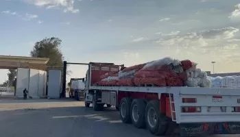 75th “Zad Al-Ezza” humanitarian aid convoy enters Gaza Strip