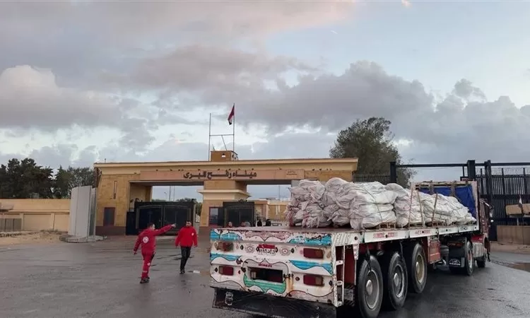 ERC: 73rd Zad Al-Ezza convoy carries about 9,300 tons of aid for Palestinians 2 - Egyptian Gazette ERC: 73rd Zad Al-Ezza convoy carries about 9,300 tons of aid for Palestinians 1 - Egyptian Gazette