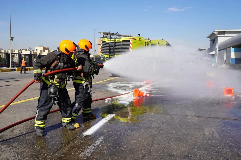 EgyptAir Cargo holds successful emergency drill 8 - Egyptian Gazette EgyptAir Cargo holds successful emergency drill 7 - Egyptian Gazette