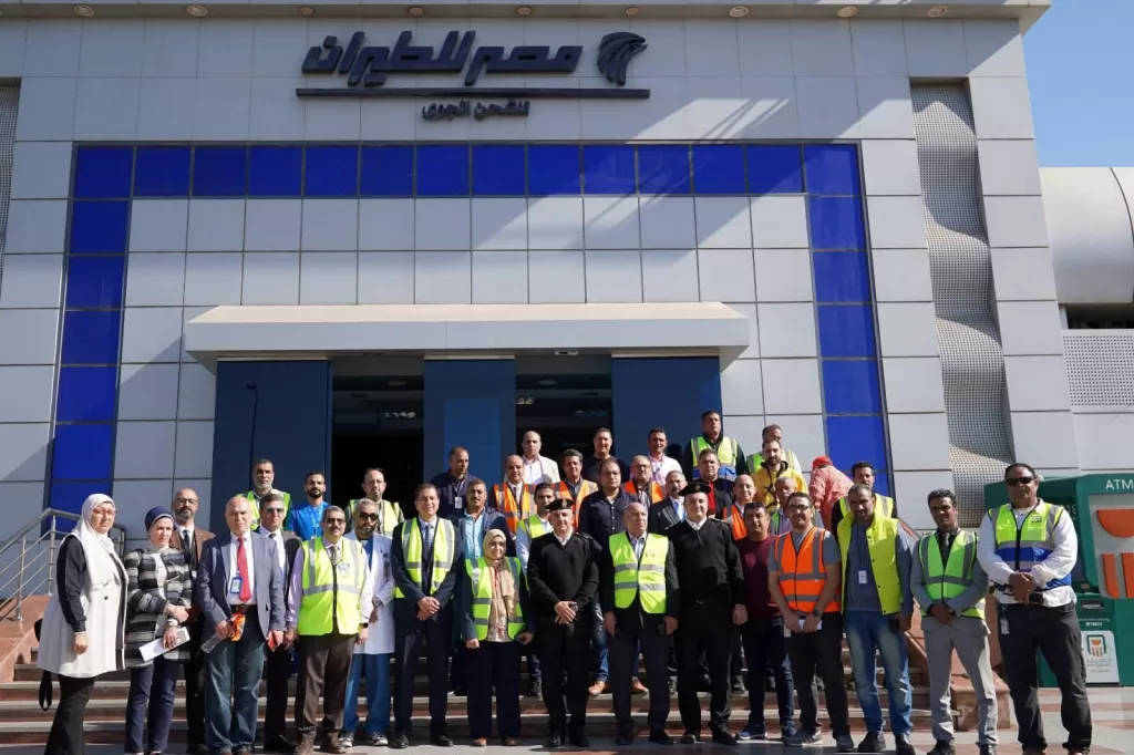 EgyptAir Cargo holds successful emergency drill 6 - Egyptian Gazette EgyptAir Cargo holds successful emergency drill 5 - Egyptian Gazette