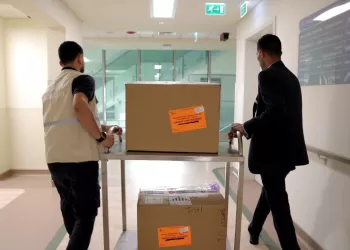 1st shipment of preserved human skin for burn treatment received
