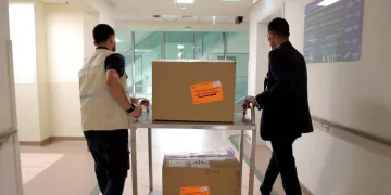 1st shipment of preserved human skin for burn treatment received