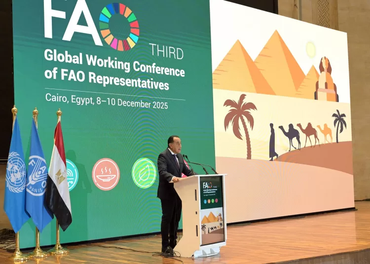 PM stresses Egypt's full commitment to boosting co-operation with FAO 2 - Egyptian Gazette PM stresses Egypt's full commitment to boosting co-operation with FAO 1 - Egyptian Gazette