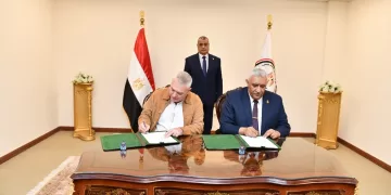 State min. witnesses signing of military manufacturing contract with foreign firm 1 - Egyptian Gazette State min. witnesses signing of military manufacturing contract with foreign firm