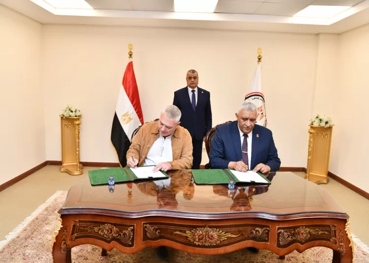 State min. witnesses signing of military manufacturing contract with foreign firm 1 - Egyptian Gazette