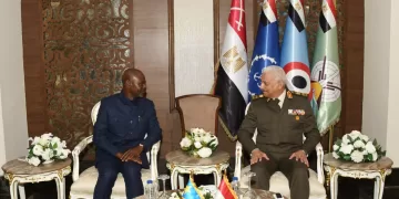Defence min., CoS hold talks with int’l military leaders at EDEX 2025 1 - Egyptian Gazette Defence min., CoS hold talks with int’l military leaders at EDEX 2025