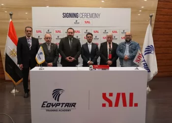 Co-operation between EgyptAir Training Academy, Saudi “SAL”