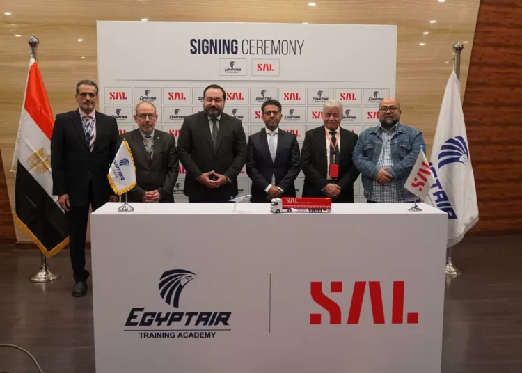 Co-operation between EgyptAir Training Academy, Saudi “SAL” 2 - Egyptian Gazette Co-operation between EgyptAir Training Academy, Saudi “SAL” 1 - Egyptian Gazette