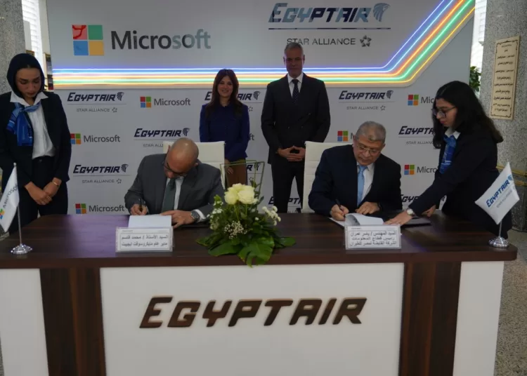 EgyptAir, Microsoft partner to modernise air travel 2 - Egyptian Gazette EgyptAir, Microsoft partner to modernise air travel 1 - Egyptian Gazette