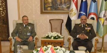 Maj. General Saqr, CoS host high-level military meetings