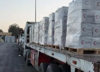 100th aid convoy enters Gaza from Egypt