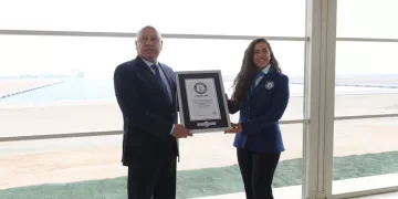 Sokhna Port sets global benchmark with Guinness recognition 1 - Egyptian Gazette Sokhna Port sets global benchmark with Guinness recognition