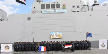 Egyptian, French navies conduct “Cleopatra 2025” exercise