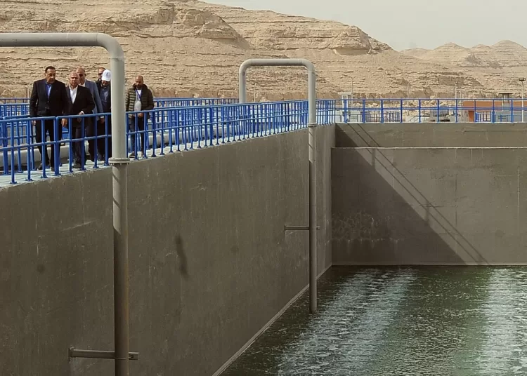 PM inspects tertiary wastewater treatment plant in Minya 2 - Egyptian Gazette PM inspects tertiary wastewater treatment plant in Minya 1 - Egyptian Gazette