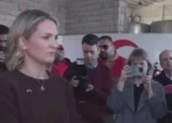 Irish FM tours Egyptian Red Crescent warehouses in Arish