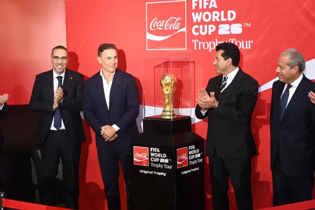 FIFA World Cup Trophy lands in Cairo 3 - Egyptian Gazette